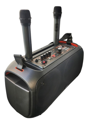 Imagen 2 de 8 de Parlante Havit Portatil Rgb Btt Radio Usb C Microfono Css®