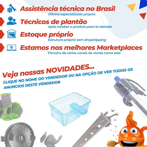 Compressor Oxigenador De Emergência(nobreak) Aquário