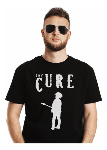Polera The Cure Robert Smith Stencil Pop Abominatron