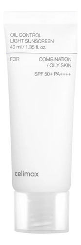 Celimax Oil Control Light Sunscreen Spf50+ Pa++++ 40ml