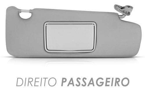 Quebra Sol Logan Sandero 07 08 09 10 11 Duster 12 A 15 Cinza