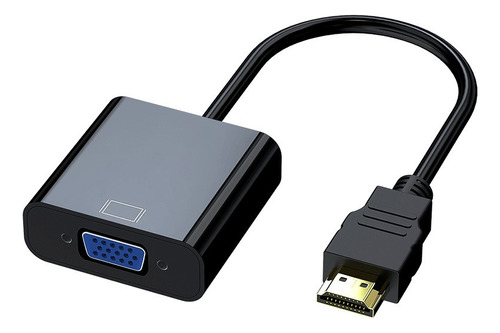 Cable Adaptador Convertidor Hdmi A Vga + Cable 3.5 Mm