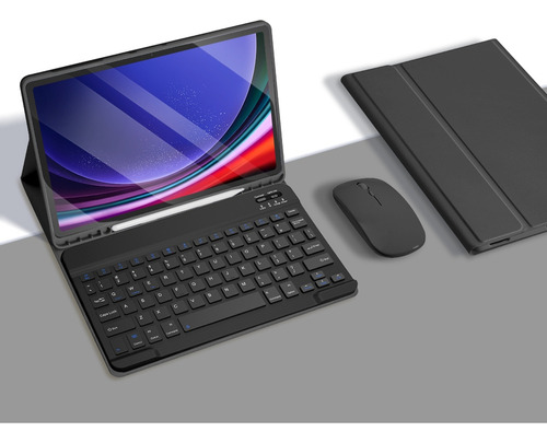 Funda De Teclado Para Galaxy Tab A9 Plus 11 Con Soporte Para