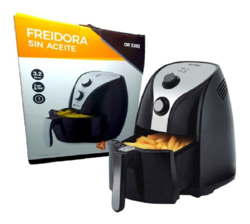Imagen 5 de 5 de Freidora Eléctrica De Aire Sin Aceite Oryx 3.2lts 1300w