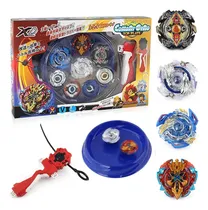 Comprar 4 Beyblade Xd168-1 Tornado, 2 Lanzadores Y Juguete Arena Par