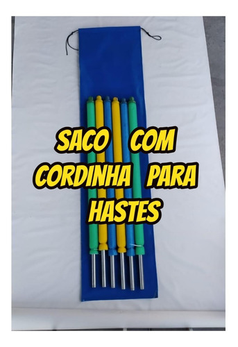 Saco Para Guardar Haste(pirulito)de Cama Elastica+brinde