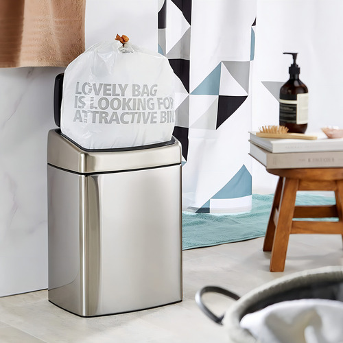 20 Bolsas De Plástico Para Basura 10-12 X Brabantia Color Blanco
