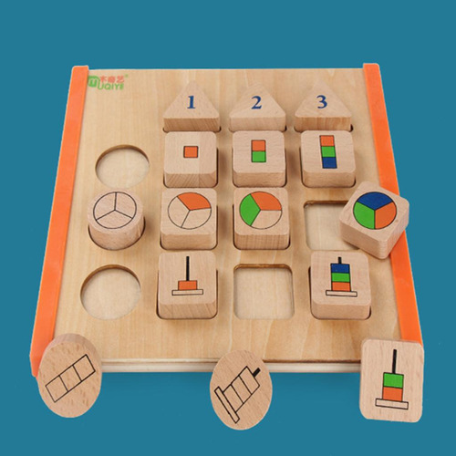 Número Geometría Bloque Educación Puzzle Juguetes De