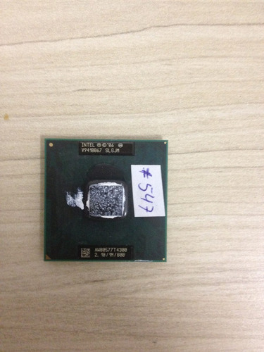#547 Processador Pentium Dual Core 2.0 Aw80577t4300
