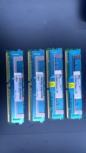 Memória 16gb Ddr2 Smart Pc2-5300f-555-11-b1 (4 X 4gb)