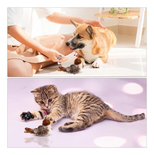 Aipo Animais Estimação Brinquedo Para Gato Em Forma Pássaro