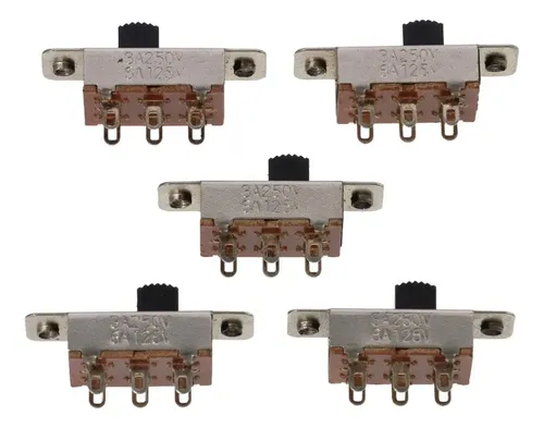 Allgift Micro Mini Chave Seletora 5 Peças 6a/125 Erffe