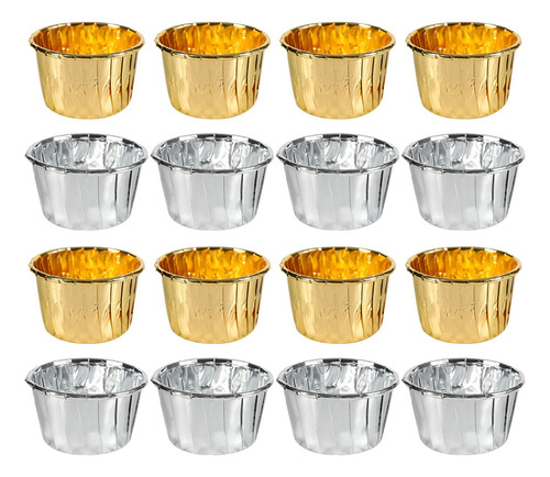 2025 Taza De Papel Con Forro For Magdalenas, 100 Unidades