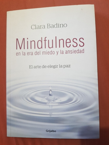 Mindfulness. Clara Badino. (se Retira Por Facu De Medicina) (Usado)