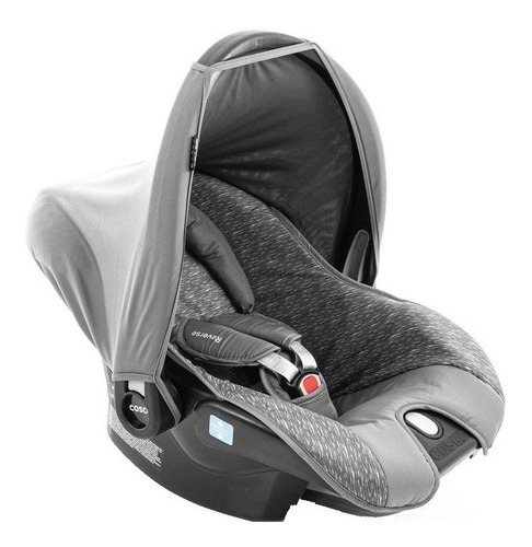 Bebê conforto Cosco Reverse cinza rachado