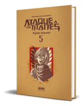 Comprar Cómic Ataque A Los Titanes [ Edición Integral] Español Vol.5, De Hajime Isayama. Ataque A Los Titanes, Vol. 5. Editorial Norma Editorial, Tapa Dura, Edición Edición Coleccionista En Español, 2024