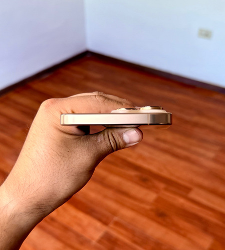 Iphone 16 Pro Max (256 Gb) - Titanio Del Desierto Dorado Claro (Usado)