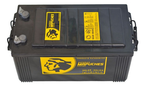 Imagen 2 de 10 de Bateria Solar Mapuches - Ciclo Profundo 12v X 200 Amp