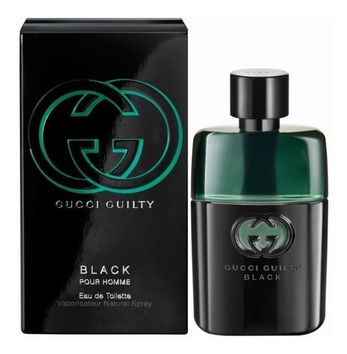 Gucci Guilty Black Caballero 90 Ml Edt Spray * Envío Gratis 