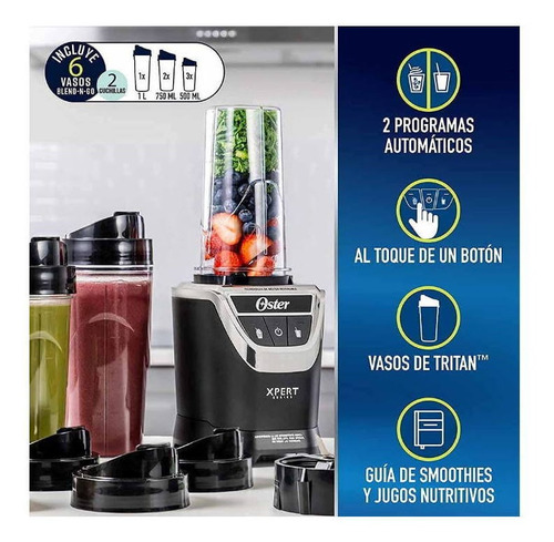 Licuadora Procesador De Alimentos 1000 W Oster Xpert