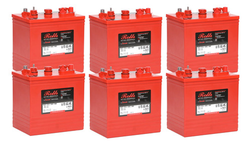 Kit 6 Baterías Rolls 6v 6 Fs Gc Hc (carros De Golf)