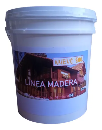 Protector Para Madera 20 Litros Nuevo Sol Caoba Mate