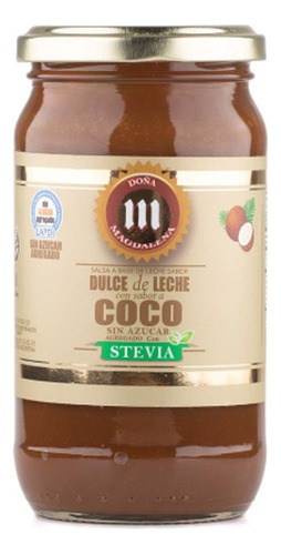 2x Dulce De Leche Sabor Coco C/stevia S/tacc D. Magdalena Dw