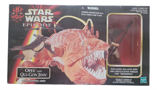 Star Wars Opee And Qui Gon Jinn Episodio Hasbro