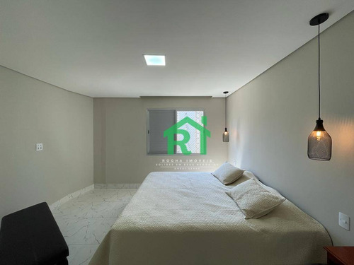 Imagem 17 de 25 de Apartamento Moderno, Beira Mar, 2 Dormitórios Sendo 1 Suíte, 1 Vaga De Garagem, Pitangueiras, Guarujá/sp - Ap5811