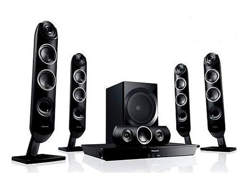 Home Theatre Panasonic Dvd 5.1 Fm Hdmi Usb 11000w Sc-xh330