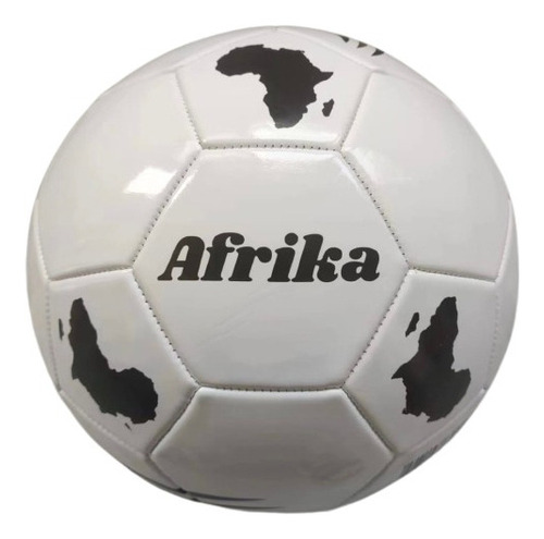 Bola De Futebol De Campo Marca Daminhacor Afrika Numero 5 Cor Branco