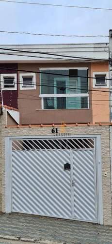 Sobrado Com 3 Dormitórios À Venda, 93 M² Por R$ 455.000,00 - Jardim Alvorada - Santo André/sp - So0177