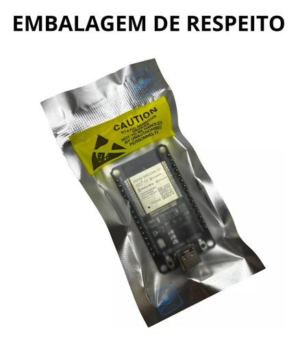 Esp32 Wroom Devkit V1 Com Nota Fiscal Original Tipo-c
