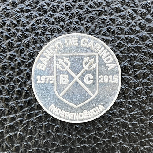 Moeda Fantasia 10 Reais 2015 - Cabinda (Usado)