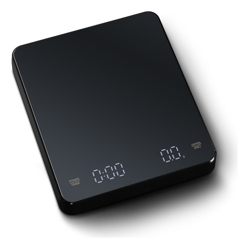 Báscula Café Digital Con Temporizador Pantalla Led, Batería