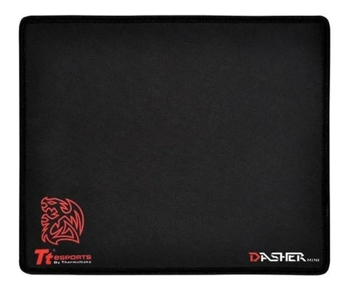 Imagen 2 de 2 de Mouse Pad gamer Tt eSPORTS Dasher de poliuretano y tela m 300mm x 360mm x 4mm black