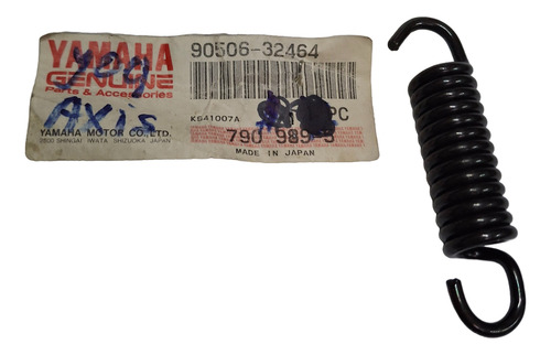 Resorte Caballete Orig Yamaha Jog50- Axis90 90506-32464 Negro