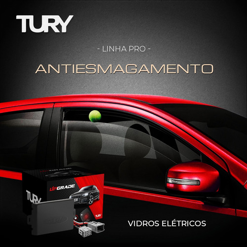 Módulo De Vidro Elétrico Tury Pro 4.40aj Ranger 2013-2016