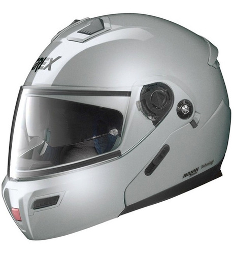 Casco Modular Abatible Grex Nolan G9.1 Kinetic Plata Tamaño del casco XL