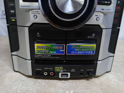 Módular Sony Genezi Gt55 Jalando Casi Al 100 Leer Descripci Negro 225 W (Usado)
