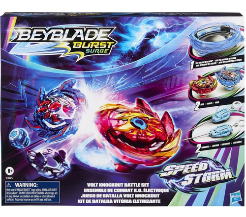 Beyblade Burst Surge - Juego De Batalla Volt Knockout -