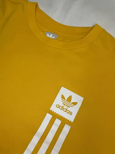 Remera adidas Originals Amarilla Hombre MercadoLibre