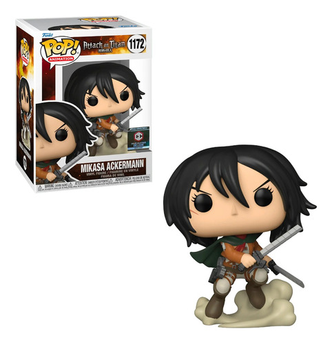 Funko Pop Mikasa Ackerman (1172)  Attack On Titan Chalice