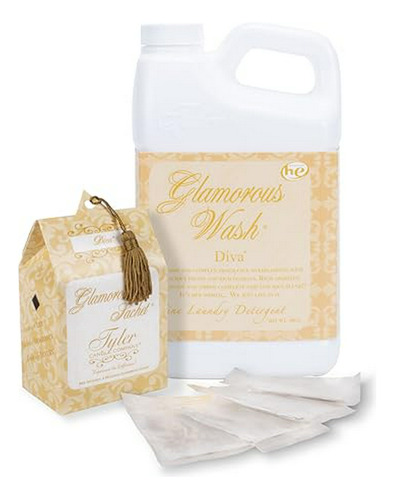 Detergente  Glamorous Wash Diva 64 Oz