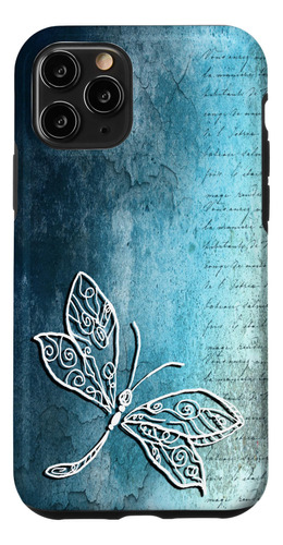 iPhone 11 Pro Dragonflies Diseño Gráfico C B08q426t8k_300324