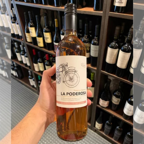 Vino La Poderosa Rosé 6x750 Ml- Bodega Fin Del Mundo