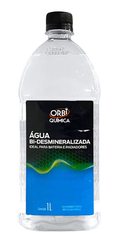 Água Bateria Desmineralizada 1l