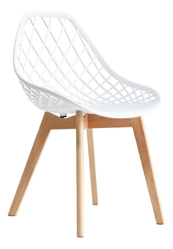 Silla De Diseño Turia Blanco Bonno