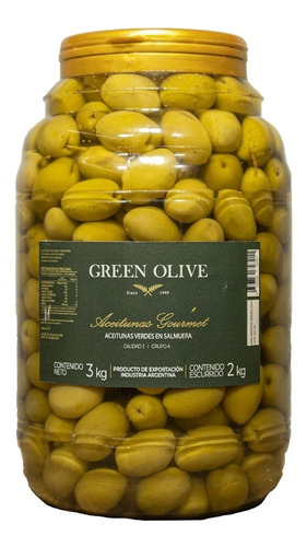 Aceitunas Verdes 00 X2kg Esc.