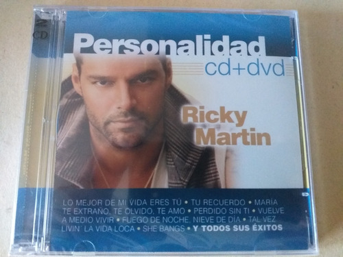 Ricky Martin   - Personalidad   Cd +  Dvd